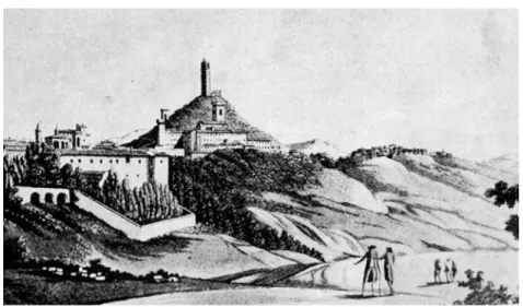 Figura 1.4: Vista storica di San Miniato del secolo XVIII  