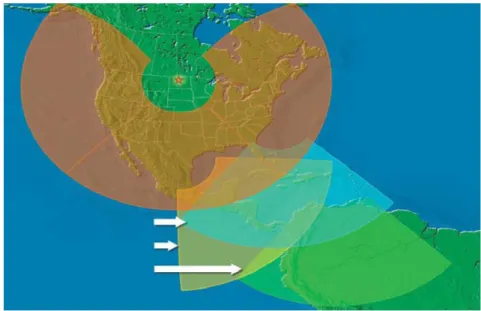 Figure 2.3: ROTHRs Coverage Area