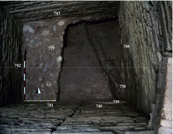 Fig. 5 –  Le fondazioni della torre alla fine dello scavo 