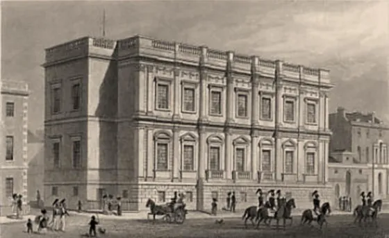Figura 12 Whitehall, Banqueting House, 1829 