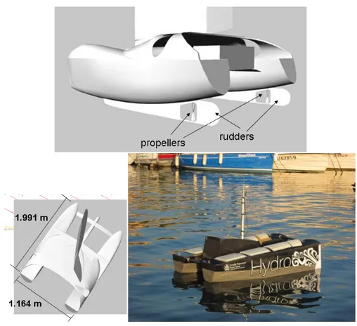 Figure 2.1: General view of the marine robot.