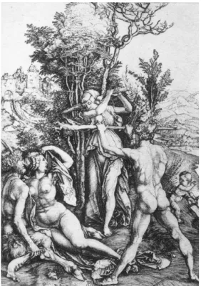 Fig. 7  Albrecht Dűrer, Ercole al bivio, 1498, incisione 