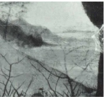 Fig. 15  particolare dello sfondo della tavola con il veliero ormeggiato 
