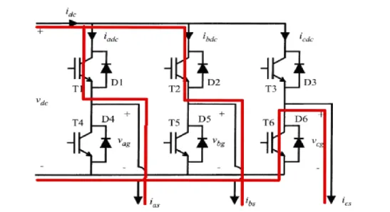 Figura 1-25 Esempio di accensione di alcuni transistor per ottenere il voltaggio voluto
