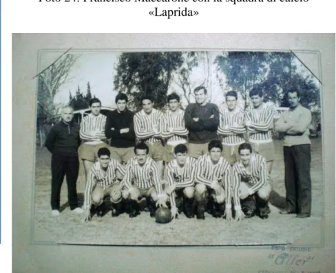 Foto 24: Francisco Maccarone con la squadra di calcio 