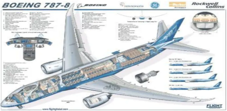 Fig. 1. 12 Boeing 787 Dreamliner 