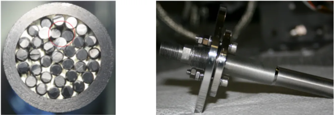 Figure 4.5: Frontal surface and mounting interface of MCHC 2