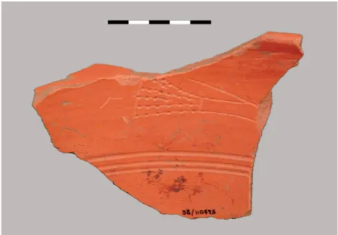 fig. 5 – Sigillata: vasi a listello  