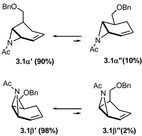 Figura 3.4. N-nosil aziridine raceme 2.23α e 2.23β. 