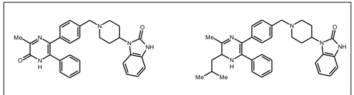 Figure 5.6: The figure shows example of compound that is inhibitors of activation of Akt