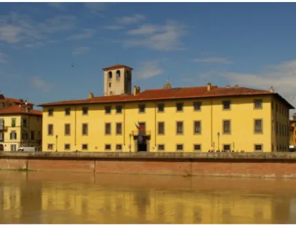 Figura 1: Vista del Museo di Palazzo Reale di Pisa