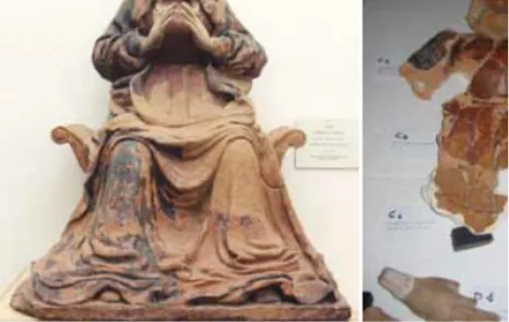 Figure 1.7: the Madonna of Pietrainco before and after the earthquake [17].