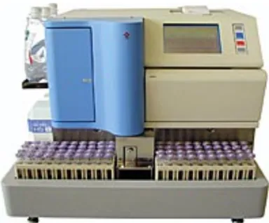 Figura 7. Analizzatore automatico per cromatografia liquida ad alta  prestazione Tosoh G7 