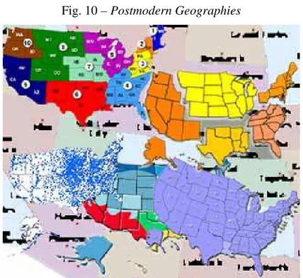 Fig. 10 – Postmodern Geographies 