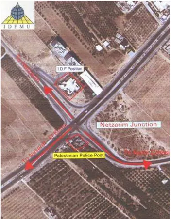 Fig. 12 – Villaggio di Netzarim, uno dei 18 insediamenti israeliani della Striscia di Gaza 