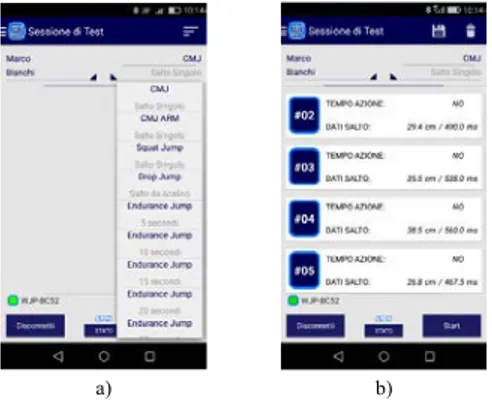 Fig. 3. Screenshots of the software program on the terminal unit  3. Procedures 