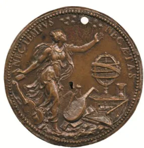 Figura 3d. Cat. n. 96. Medaglia in bronzo di Leone Leoni per Ippolita Gonzaga (1550). 