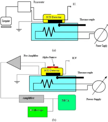 Fig. 3. Structure of the layered SCD detector.