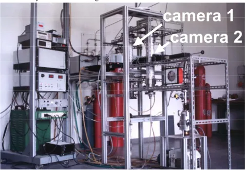 Fig. 3.2 Photograph of  growth chamber used at the Mechanical Engineering Department  of the University of Rome “Tor Vergata” laboratories