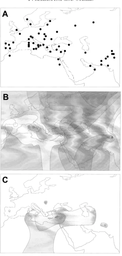 Fig. 1. For legend see opposite.