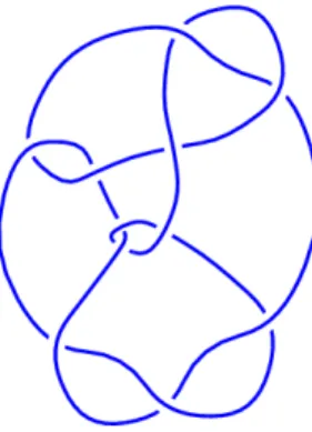 Figura 4.7: Un esempio di nodo quasi-alternante