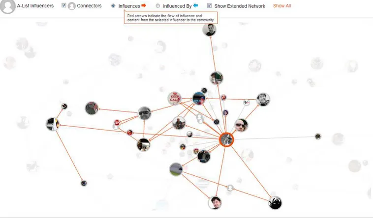 Figura 12 - Network: influences 