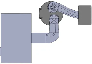 Figura 5.1: Vista motore dall’alto