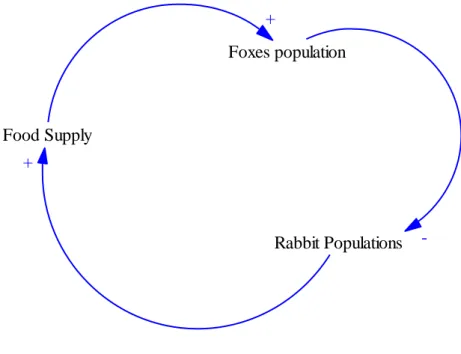 Figure 2.6: Counteracting Predator-Prey Feedback Loop  