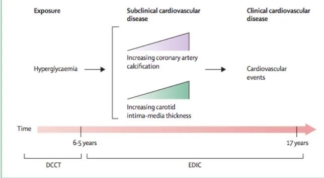 Fig.  8.10.  Type  1  diabetes,  hyperglycaemia,  and  the  heart,  Ravi  Retnakaran,  Bernard  Zinman, 2008, Lancet
