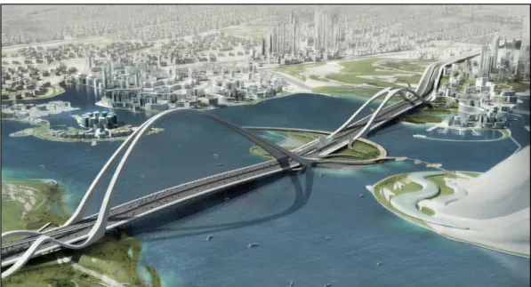 Figura 1-23 – Dubai Bridge, Dubai (Emirati Arabi Uniti)