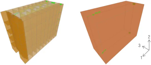 Fig. 3.12 Schema statico per la determinazione di m 12 . 