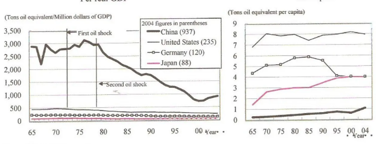 Figura 3.1: Energy Consumption in China and Advanced Economy.