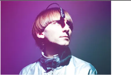 Figure 2.1. Neil Harbisson with the Eye-Borg device