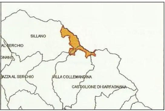 Fig. 2.3:SIR Monte Castellino-Le Forbici 