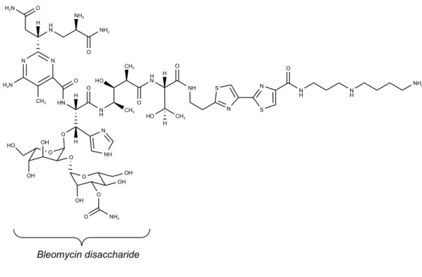 Figure 1.1: Structure of Bleomycin