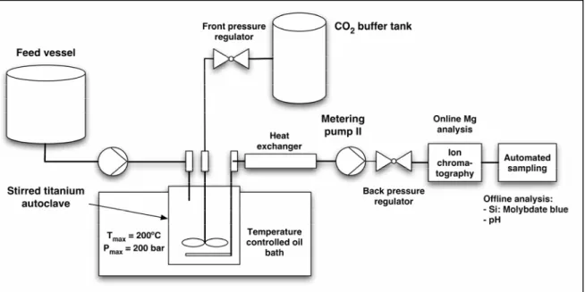 Figure 2.1 Scheme of the experimental set up, as reported also in Hänchen et al. (2006).