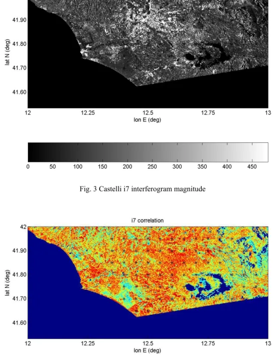 Fig. 4 Castelli i7 correlation coefficient magnitude 