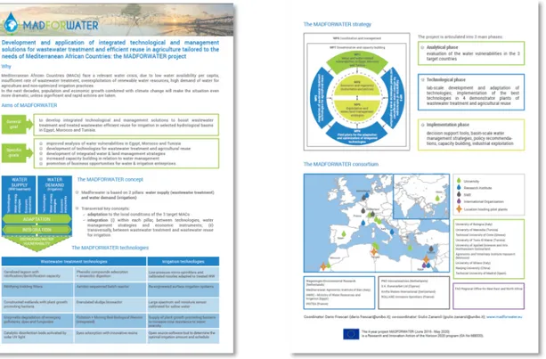 Figure 13: MADFORWATER project leaflet 