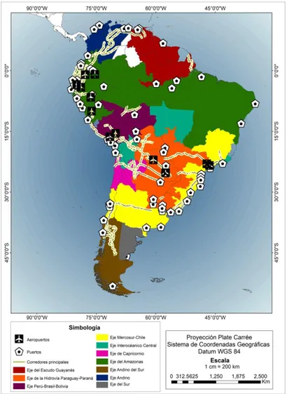 Figura 1: Mappa 1: Elaborazione: Daniela Rezago Flores, Seminario sobre  Espacialidad,  Dominación  y Violencia,  Universidad  Nacional  Autónoma  de México