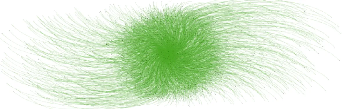 Figure 1.3 – Gephi [73] output example.