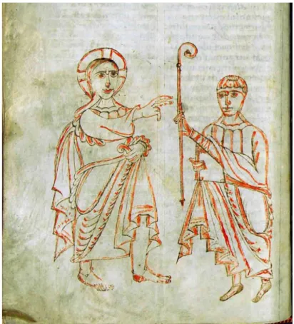 Figura 6. Roma, Biblioteca Angelica  ms. 123, c. 128v 