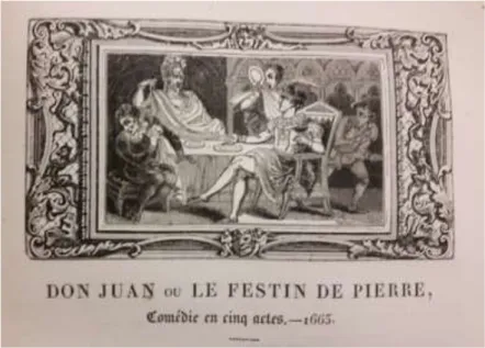 Figure 16 : Vignette pour le Don Juan de Molière, Imprimerie Balzac 