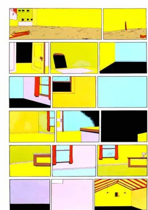 Fig. 9 - Tavola tratte da Niklas Rüegg, SPUK, Zurich, Edition  Fink, 2004.