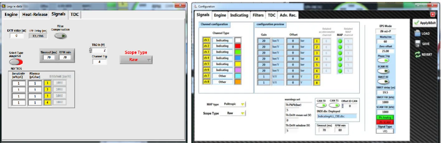 Figura 1-16: evoluzione interfaccia di configurazione segnali 