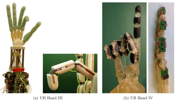 Figure 2.21: Last two UB Hand prototypes