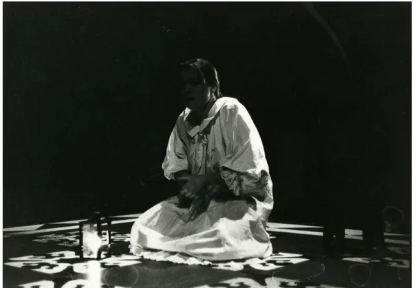 Figura 19.  Fotografia di scena: Macbeth, regia di Sarah Kane. 
