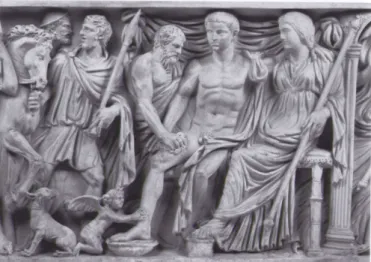 Figura 7 Adone in trono  (Città del Vaticano, Musei Vaticani)