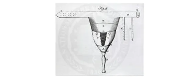 Figura 1. Protesi d'arto inferiore elaborata nel 1696 da Pieter Verduyn, medico olandese [1].