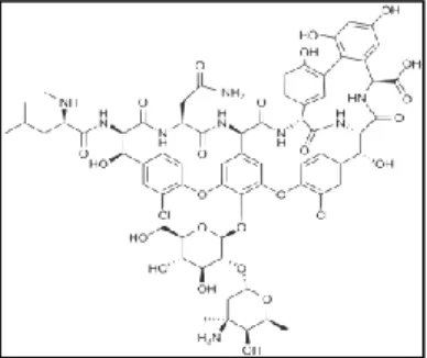 Figure 6: vancomycin chemical structure 