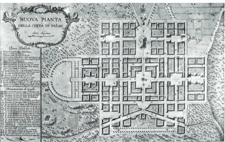 Fig. 1. Planimetria del Piano della città di Palmi